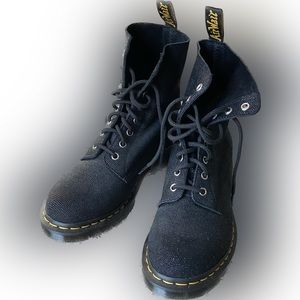 DR MARTENS 1460 PASCAL WOMEN'S GLITTER BOOTS
